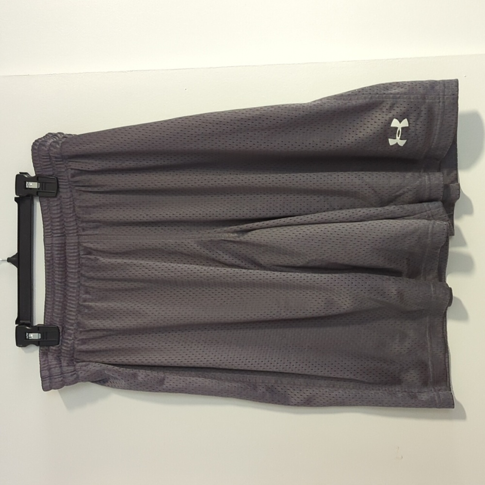 Under Armour Men's Heat Gear Mesh Athletic Shorts Men's XL Gray